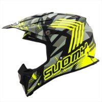 MX SPEED - SERGEANT - MATT GREY YELLOW FLUO (2) copy