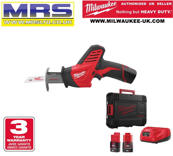 MILWAUKEE M12 SUB COMPACT HACKZALL C12HZ-202C