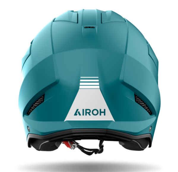 Airoh Kombakt Petrol Matt Green Trials Helmet