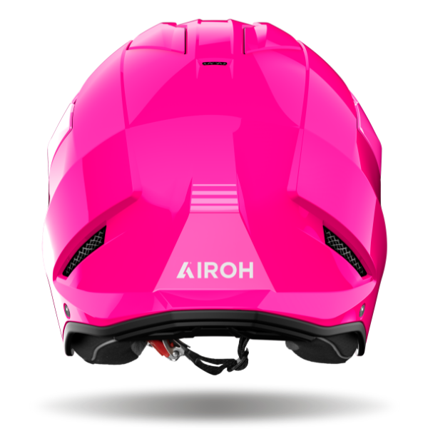 Airoh Kombakt Gloss Pink Trials Helmet