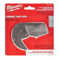 MILWAUKEE PVC PIPE CUTTER BLADES