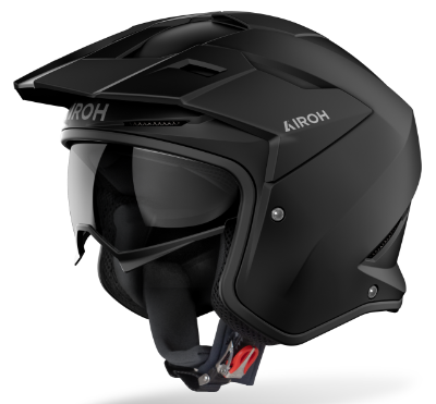 Airoh Kombakt Matt Black Trials Helmet