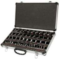 TREND 50 PIECE ROUTER STARTER SET 1/4" SHANK