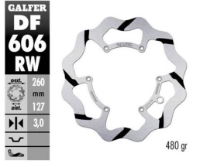 GALFER DF606RW 260x3mm FRONT WAVEY GROOVED DISC