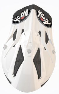 Airoh Aviator Ace Color Gloss White MX Helmet