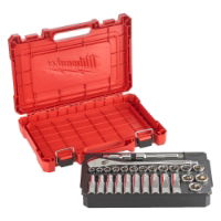 MILWAUKEE 1/2" RATCHET & SOCKET SET - 28pc