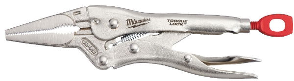 MILWAUKEE 6" LONG NOSE LOCKING PLIERS