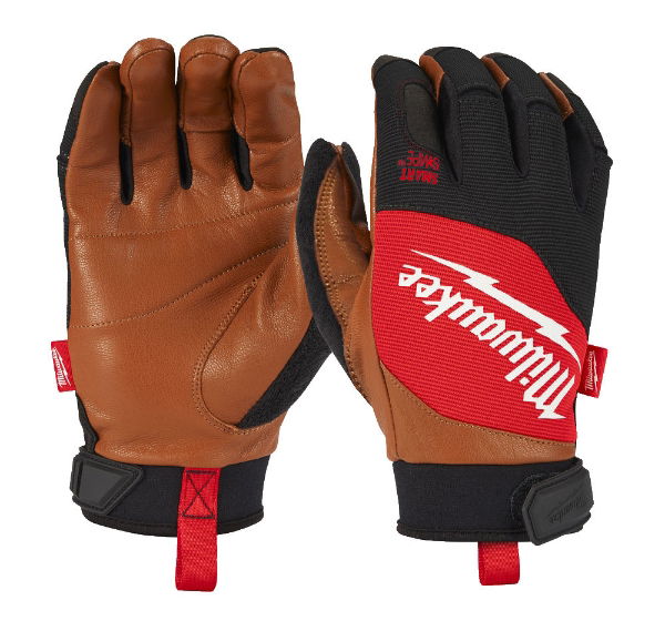 MILWAUKEE HYBRID LEATHER GLOVES