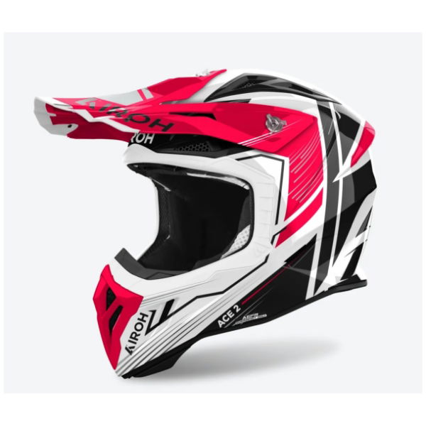 Airoh Aviator Ace 2 Engine Red Gloss MX Helmet