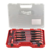 MILWAUKEE 12pc Tri-lobe SCREW DRIVER SET