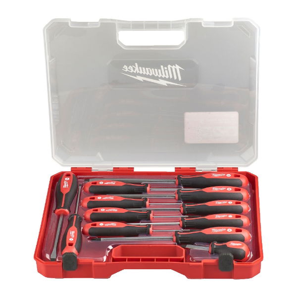 MILWAUKEE 12pc Tri-lobe SCREW DRIVER SET