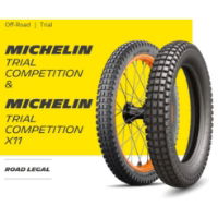 MICHELIN TRIALS X11 TUBELESS REAR TYRE