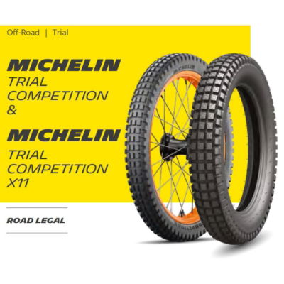 MICHELIN TRIALS X11 TUBELESS REAR TYRE