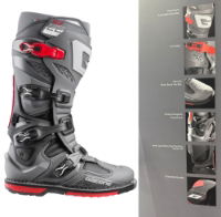 Gaerne SG.22 Anthracite/Black/Red MX Boots