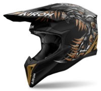 Wraaap Cyborg Matt MX Helmet
