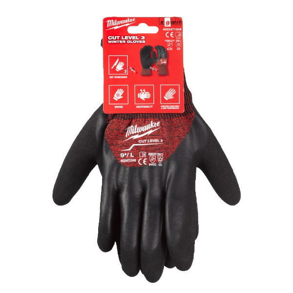 Milwaukee Winter Gloves - Cut Level 3