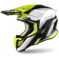 Airoh Twist 2.0 Shaken Yellow Gloss MX Helmet