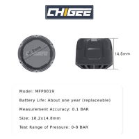 Chigee G3 Tyre Pressure Monitor - External Kit - Black