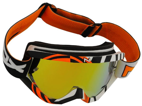 NEOX CIRCLE ORANGE MX GOGGLES