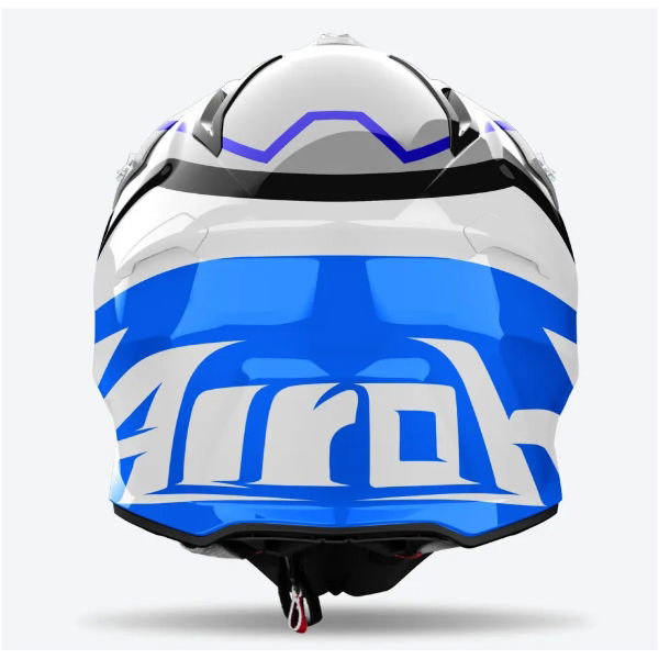 Airoh Aviator Ace 2 Ground Blue Glos MX Helmet