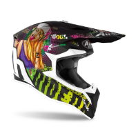 Airoh Wraap Youth Pin Up Matt MX Helmet