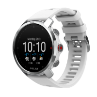 Polar Grit X Watch - Silver/White