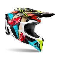 Airoh Wraaap Lollipop Gloss MX Helmet