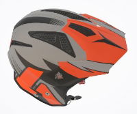 Airoh TRRS Pure Matt Orange Trials Helmet