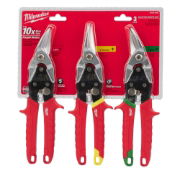 MILWAUKEE AVIATION METAL SNIPS - 3pcs