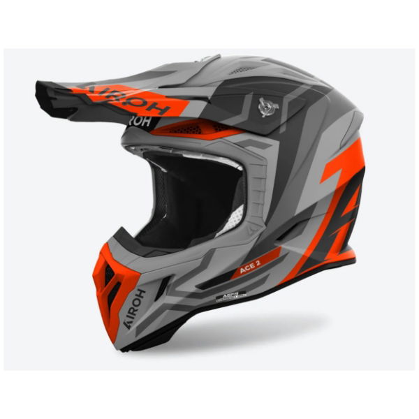 Airoh Aviator Ace 2 Ground Matt Orange MX Helmet