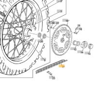 SHERCO 450 112L CHAIN