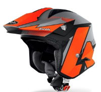 Airoh TRRS Pure Matt Orange Trials Helmet