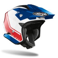 Airoh TRRS Keen Blue/Red Gloss Trials Helmet