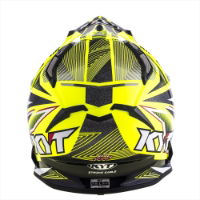 KYT STRIKE EAGLE STRIPE YELLOW FLUO 01