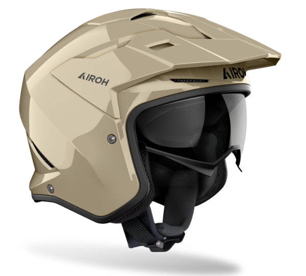 Airoh Kombakt Mocha Glow Gloss Trials Helmet