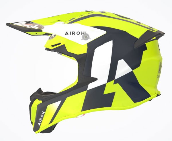 Airoh Twist 2.0 Lift Matt Yellow MX Helmet