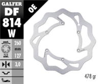 GALFER BETA O.E. FRONT/REAR DISCS & PADS KIT