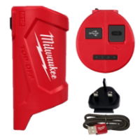 MILWAUKEE M12TC2-0 TRAVEL CHARGER KIT