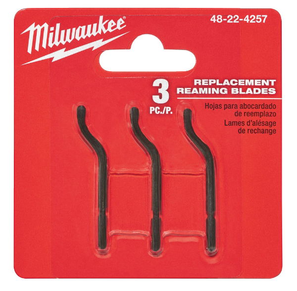 MILWAUKEE REAMING BLADES PACK OF 3