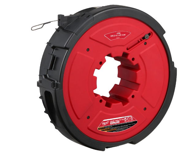 MILWAUKEE 36M STEEL FISH TAPE DRUM