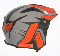 Airoh TRRS Pure Matt Orange Trials Helmet