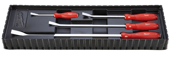 MILWAUKEE 4pc PRY BAR SET