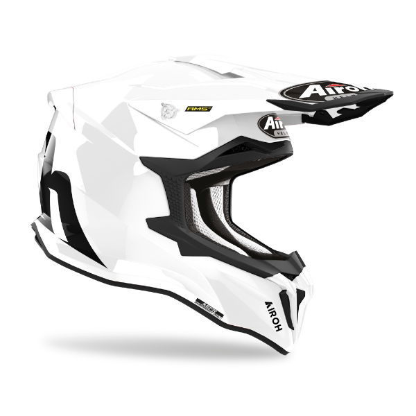 Airoh Strycker Color White Gloss MX Helmet