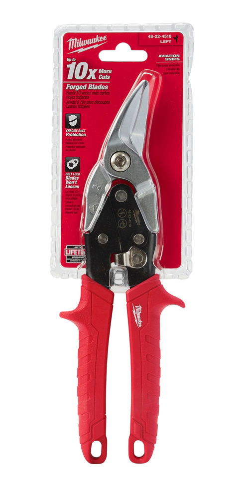 MILWAUKEE AVIATION METAL SNIPS - 3pcs