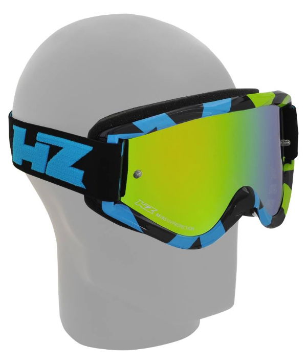 HZ VICTORY LIME MX GOGGLES