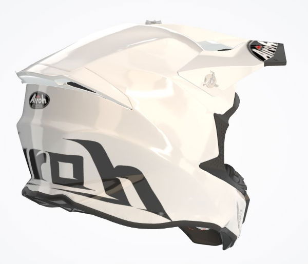 Airoh Twist 2.0 Color White Gloss MX Helmet