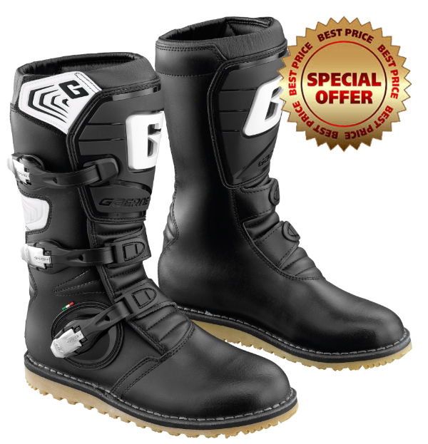 Gaerne Pro-Tech Black Trials Boots