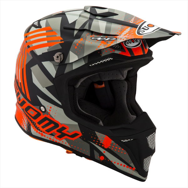 MX SPEED - SERGEANT - MATT GREY ORANGE FLUO (5) copy