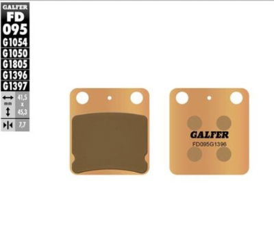 GALFER FD095-G1396 GOLD BRAKE PADS