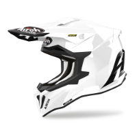 Airoh Strycker Color White Gloss MX Helmet